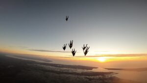 Sunset jump Rochefort