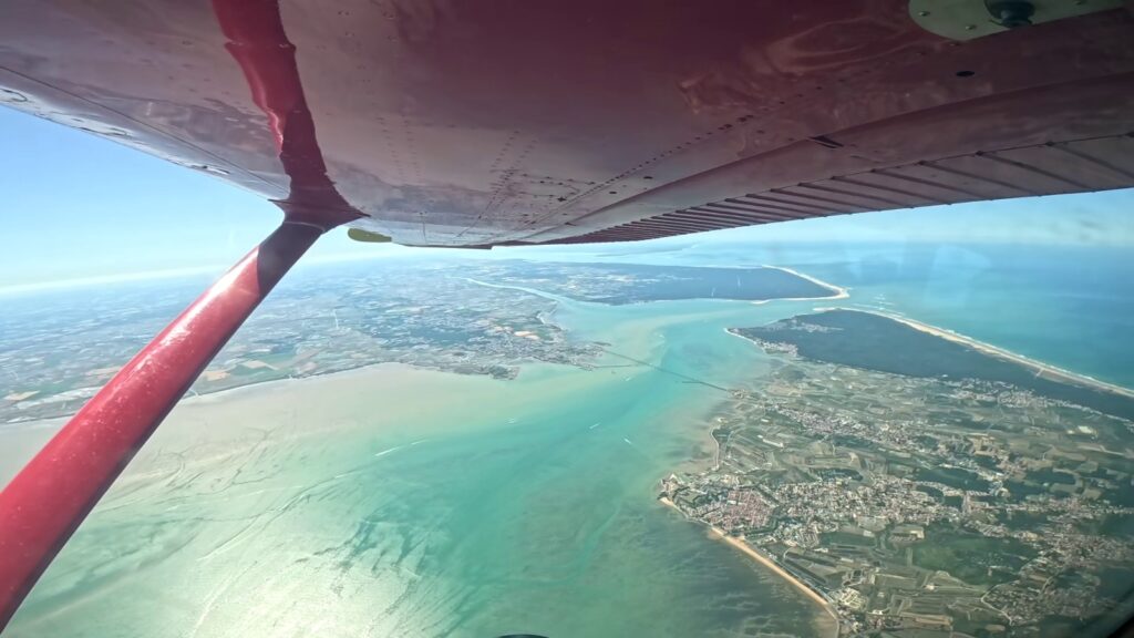 Vue avion Rochefort