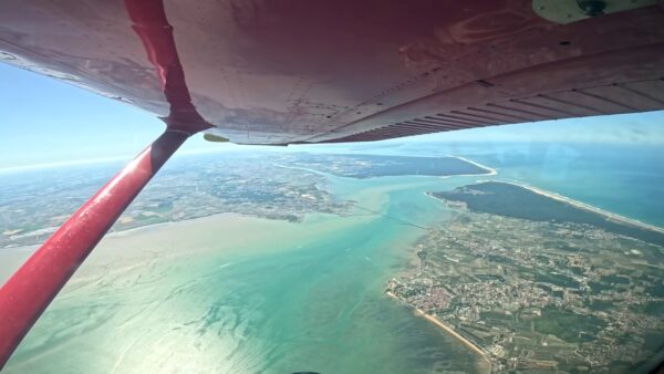 Vue avion Rochefort